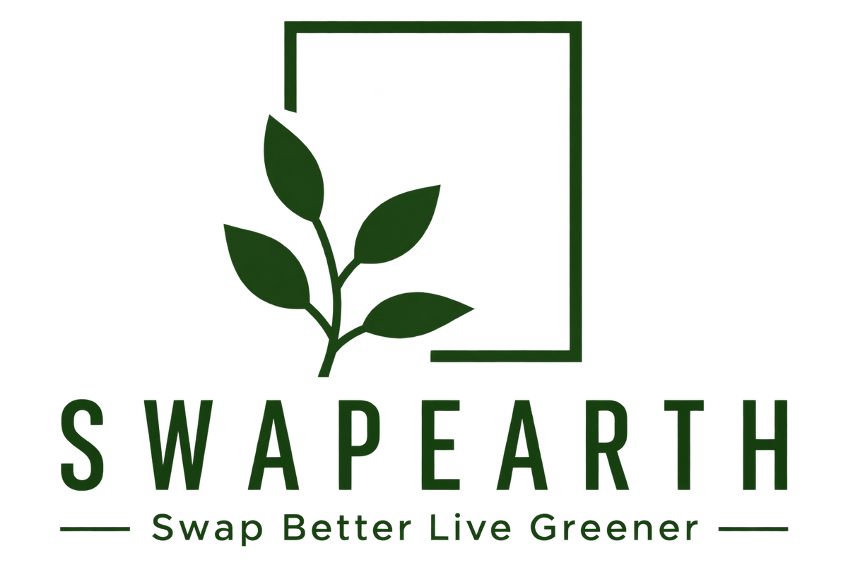 SwapEarth logo - eco-friendly disposable tableware brand